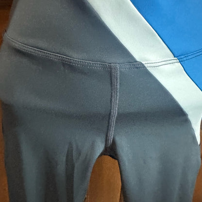 NWT SIZE XS EleVen by Venus Williams Black and Blue Athletic Leggings