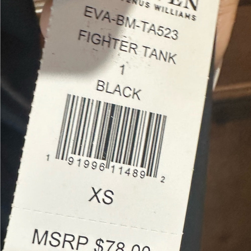 EleVen by Venus Williams Black Fighter Tank