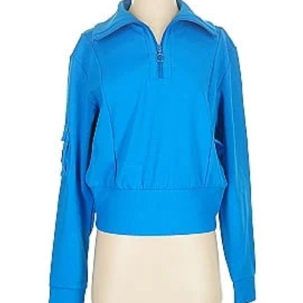 EleVen by Venus Williams Blue Varsity Jacket