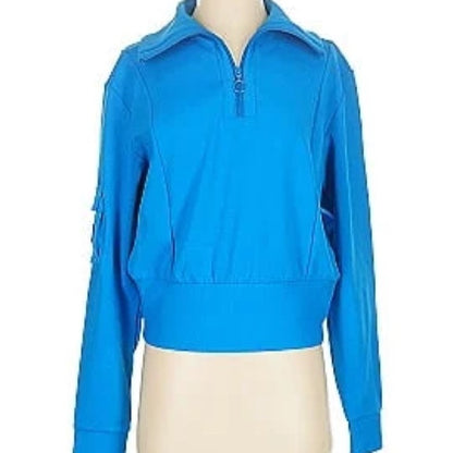 EleVen by Venus Williams Blue Varsity Jacket