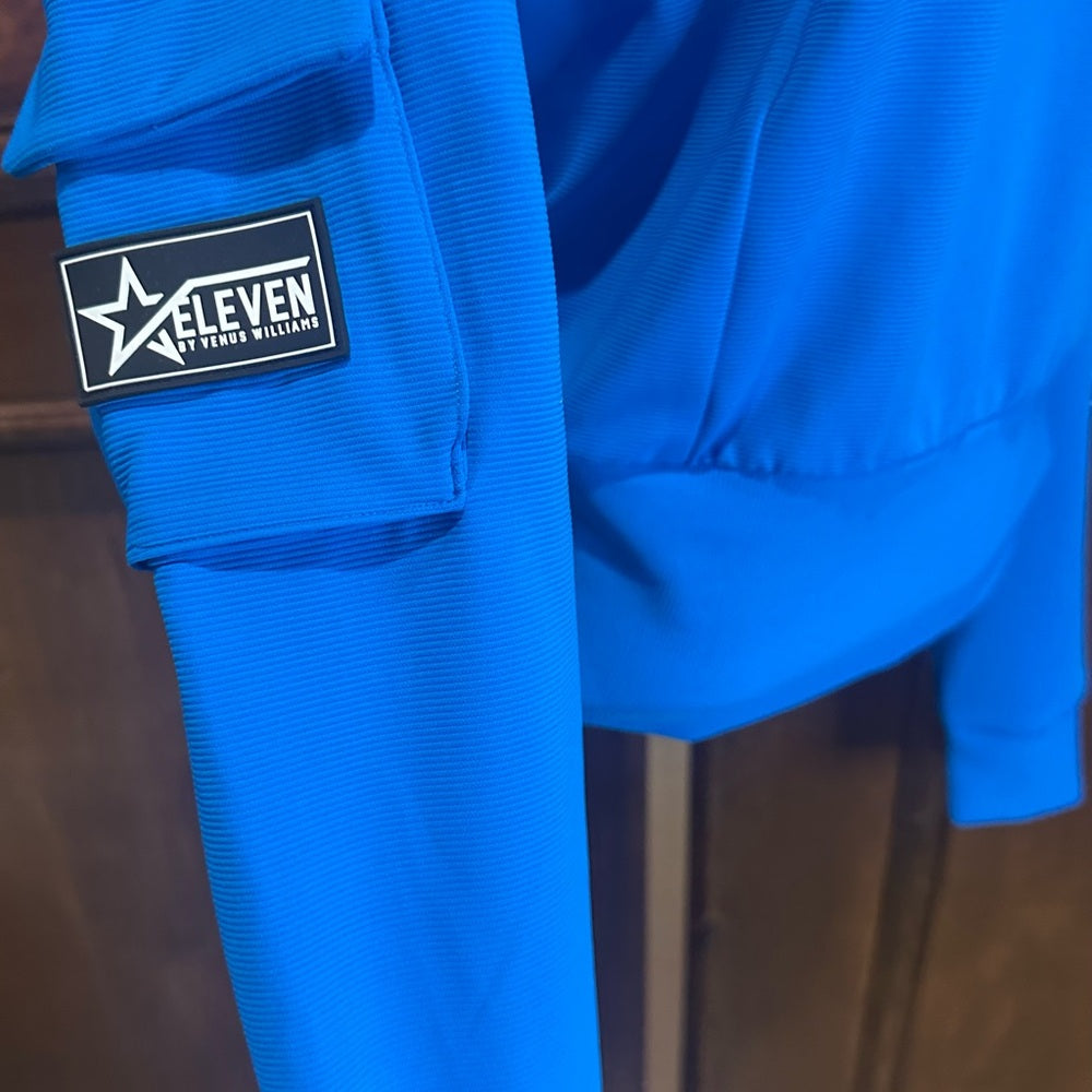 EleVen by Venus Williams Blue Varsity Jacket