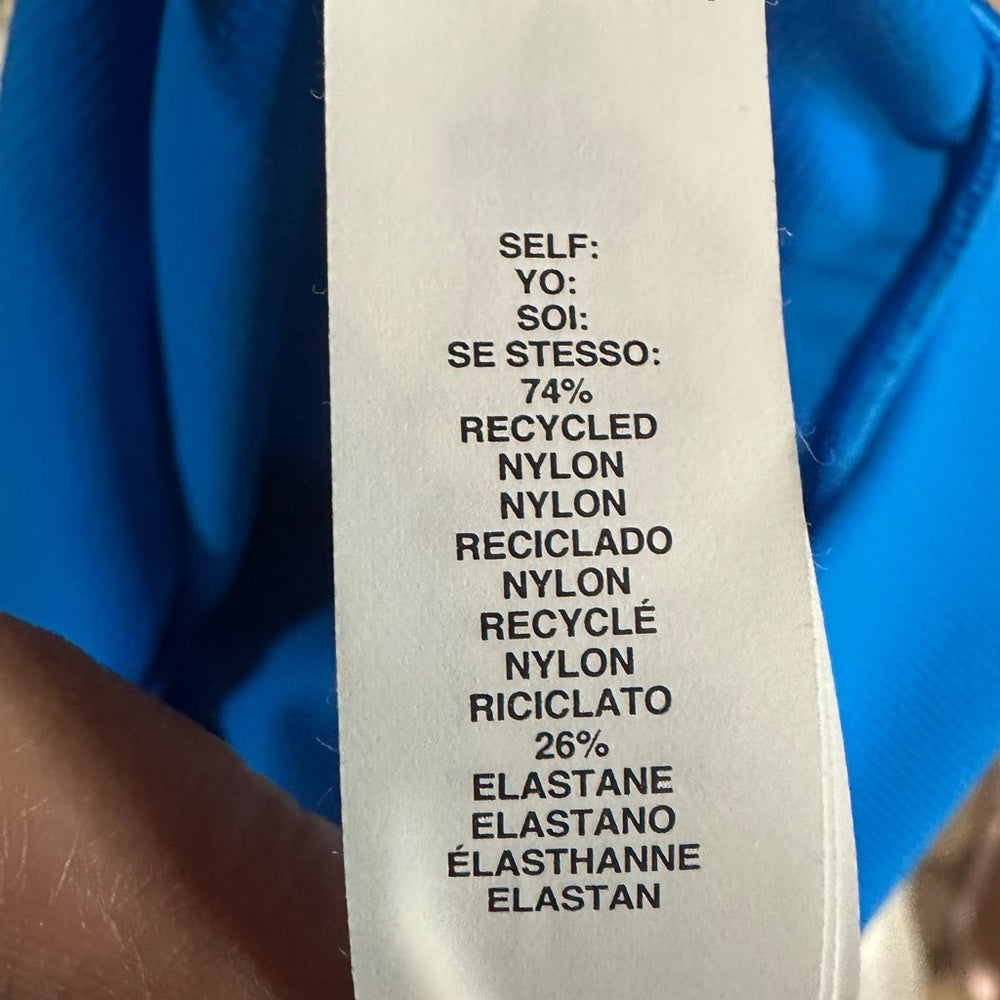 EleVen by Venus Williams Blue Varsity Jacket