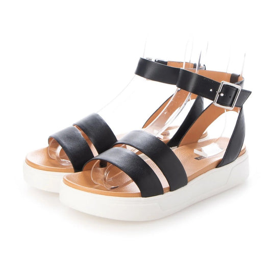 207. NEW SIZE 7 Spirit Black and White Sandals with Platform Sole