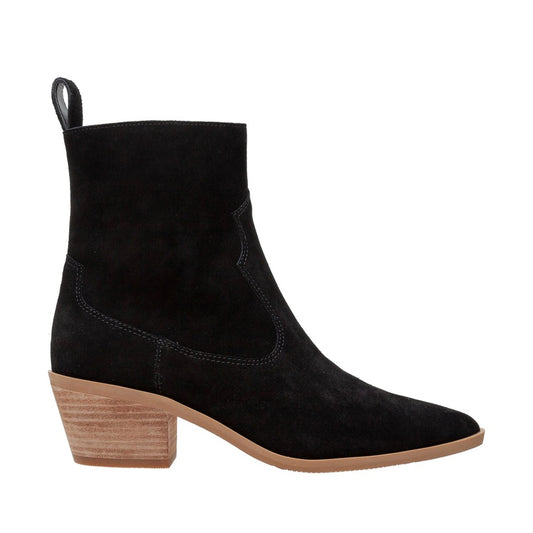 211. NEW SIZE 6.5 Black Ankle Boots with Streamlined Silhouette