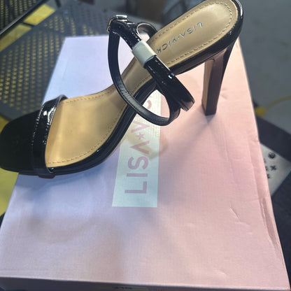 215. NEW SIZE 7.5 Grace Black and Tan Elegant Heels