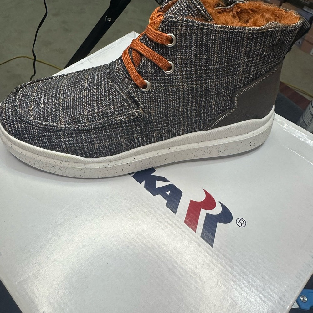 261. NEW SIZE 6.5-7.5/37 Romika Gray and Brown Ankle Boots with Versatile Design