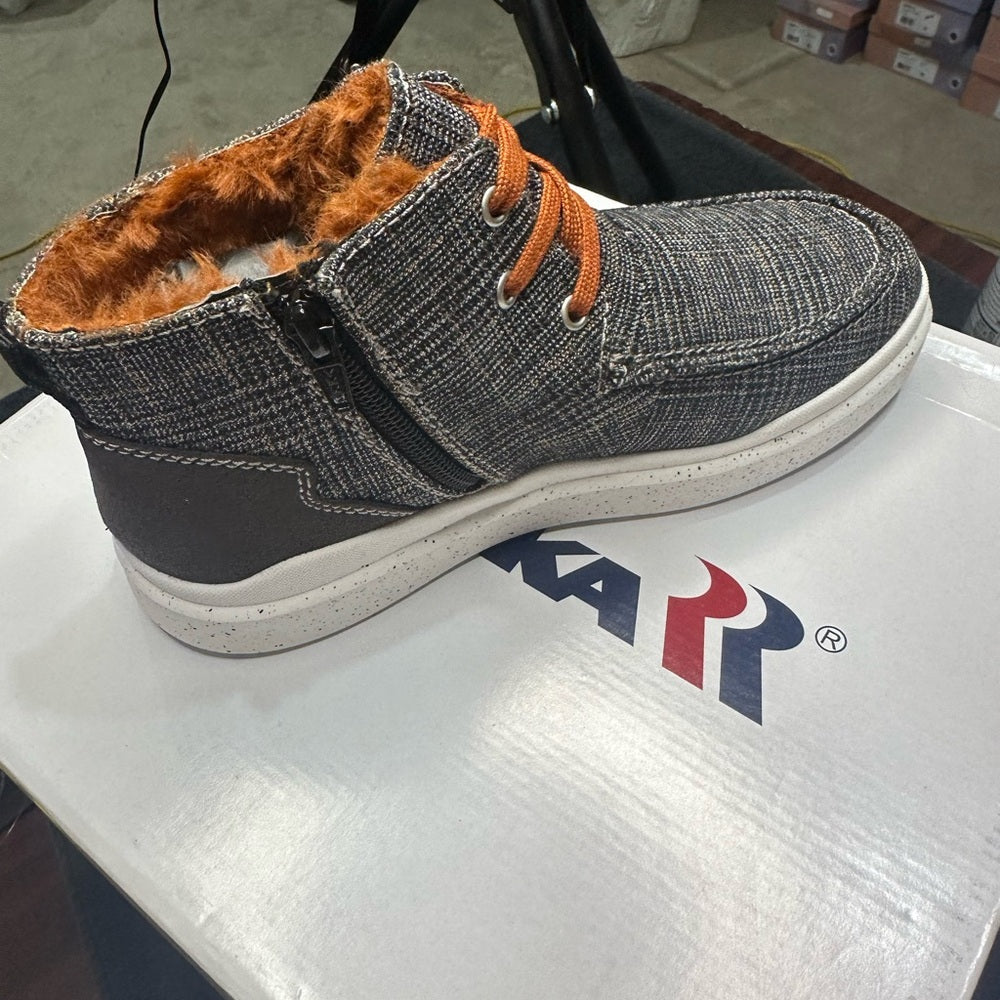 261. NEW SIZE 6.5-7.5/37 Romika Gray and Brown Ankle Boots with Versatile Design