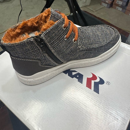 261. NEW SIZE 6.5-7.5/37 Romika Gray and Brown Ankle Boots with Versatile Design