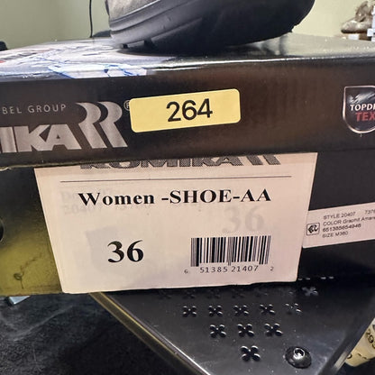 264. NEW SIZE 6.5-7.5/36 Romika Gray Ankle Boots with Comfort Sole, Side Zipper