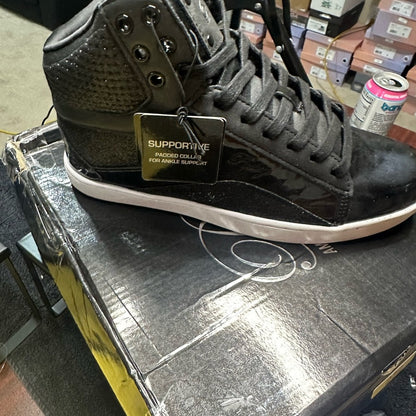 Pastry Black and White Athletic High-Tops