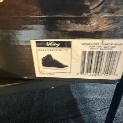 Pastry Black and White Athletic High-Tops