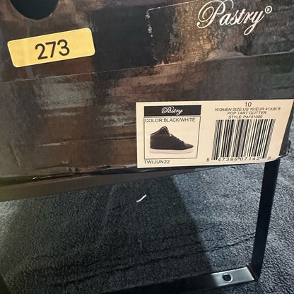 Pastry Black and White Athletic High-Tops