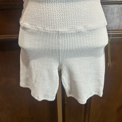 NWT SIZE XS EleVen by Venus Williams High Waist White Athletic Shorts