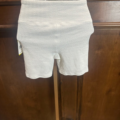 NWT SIZE XS EleVen by Venus Williams High Waist White Athletic Shorts