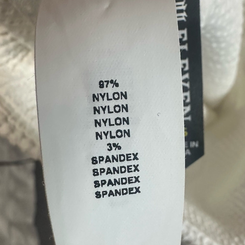 NWT SIZE XS EleVen by Venus Williams High Waist White Athletic Shorts