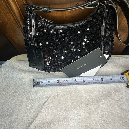 NEW Nicole Miller Black Glamorous Shoulder Bag