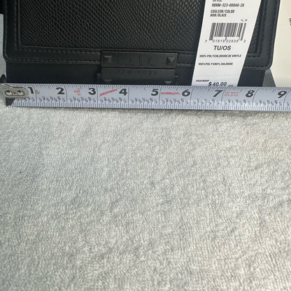 NWT Nicole Miller Black Chain-Link Shoulder Bag