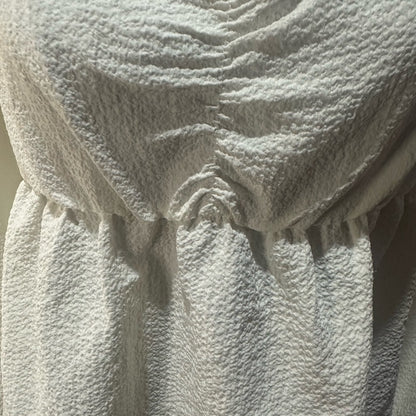 NWOT SIZE XL Sanctuary Cream Peplum Blouse with Ruched Details