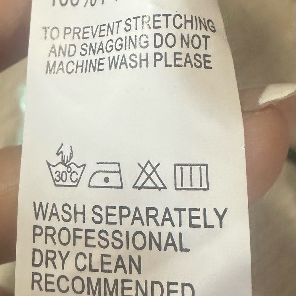 SIZE OS Green Knit Swim Coverup with Lacework and V-Neck