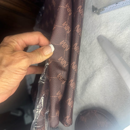 NWT Nicole Miller Brown Crossbody Bag with Elegant Design