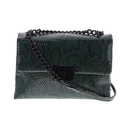 NWT Nicole Miller Black Chain Strap Shoulder Bag