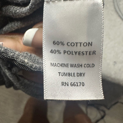 NWOT SIZE S/P Free People Gray Long Sleeve Buttoned Bodysuit