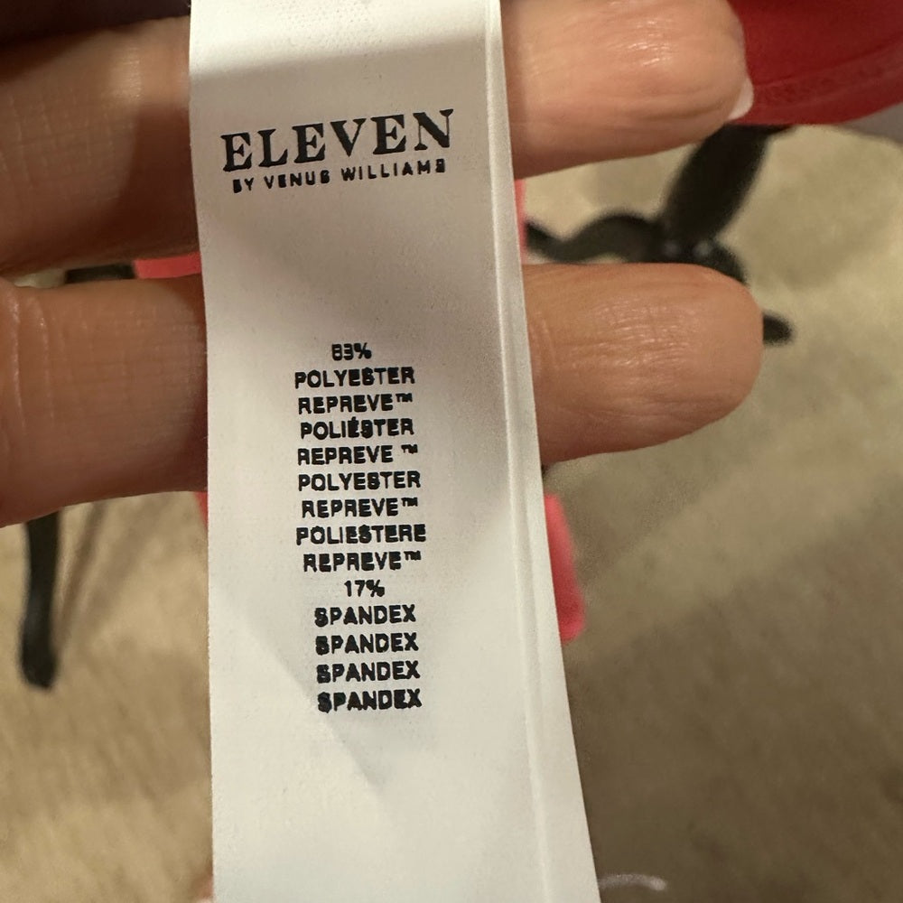 NWT SIZE XS-M EleVen by Venus Williams Pink Polo Hoodie