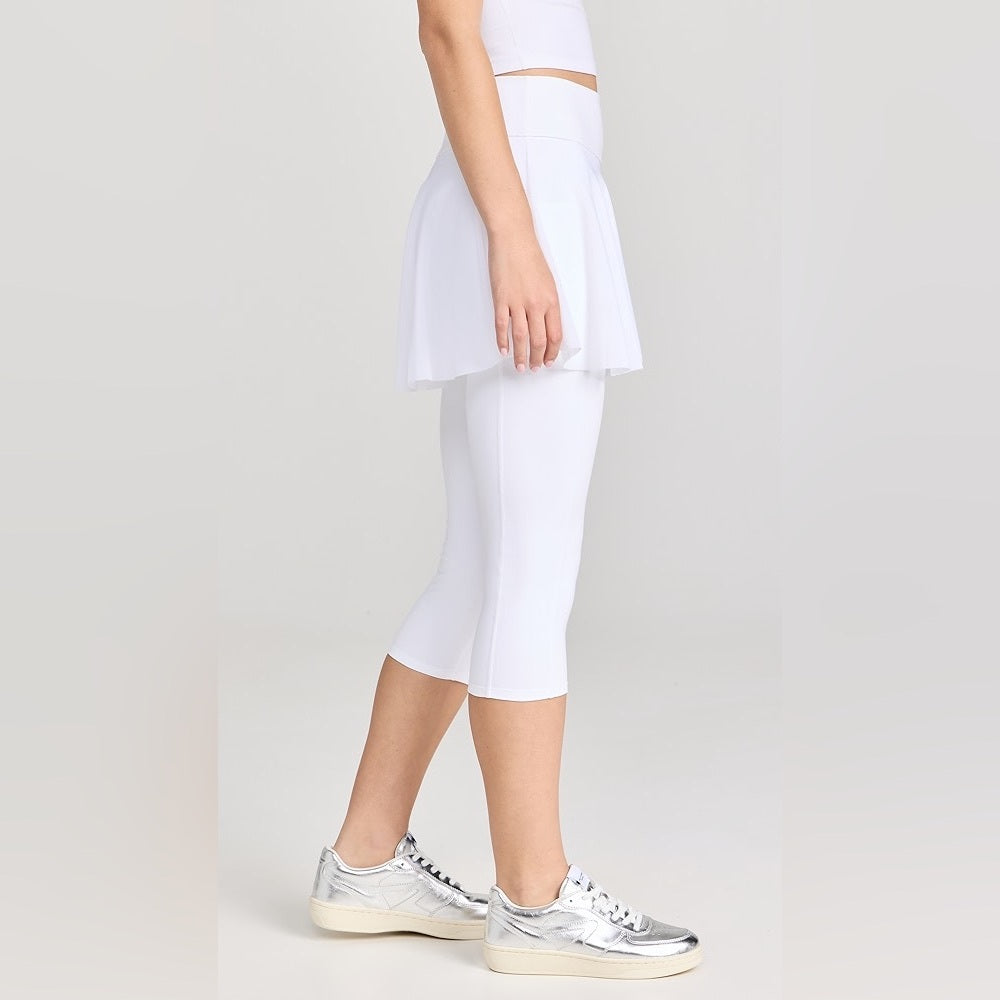 NWT SIZE XXL-XS EleVen  by Venus Williams White Knee-Length Ribbed Skirt