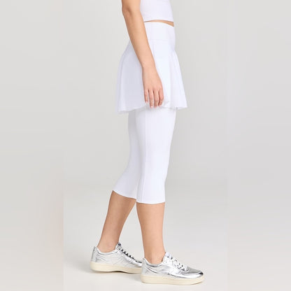 NWT SIZE XXL-XS EleVen  by Venus Williams White Knee-Length Ribbed Skirt