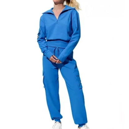 NWT SIZE M EleVen by Venus Williams Blue Track Pants