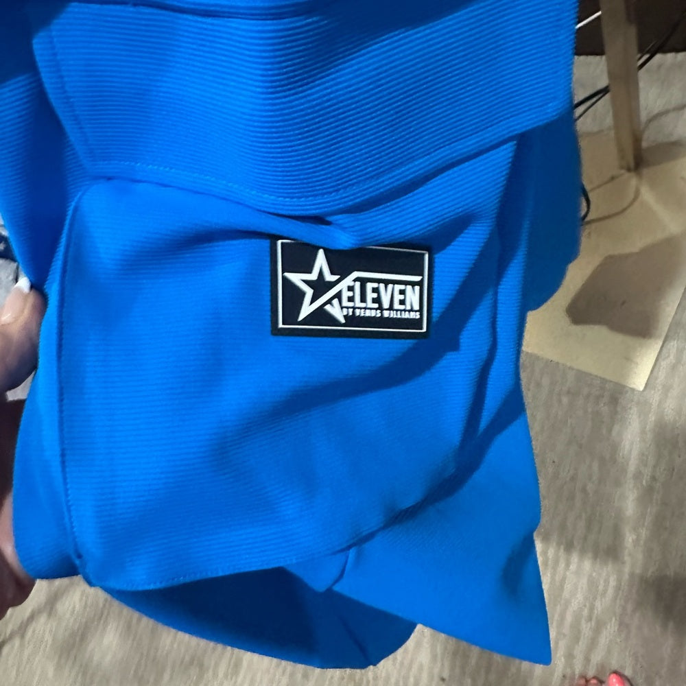 NWT SIZE M EleVen by Venus Williams Blue Track Pants