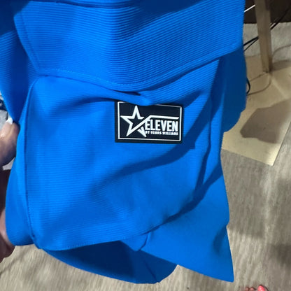 NWT SIZE M EleVen by Venus Williams Blue Track Pants