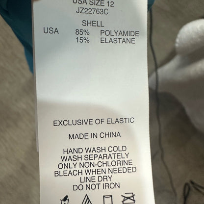 NWT SIZE 12 Jantzen Turquoise Swim Coverup Skirt