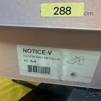 288.289.290. NEW SIZE 6/7/8 Chic Pink Heels for a Bold Statement