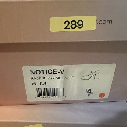 288.289.290. NEW SIZE 6/7/8 Chic Pink Heels for a Bold Statement