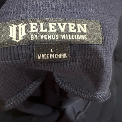 NWT SIZE L EleVen by Venus Williams Navy Track Pants