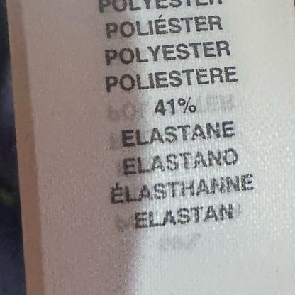 NWT SIZE M EleVen by Venus Williams Blue Crop Top with Love Detail