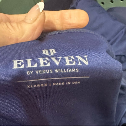 NWT SIZE M/XL EleVen by Venus Williams Blue Fitted Sleeveless Tank