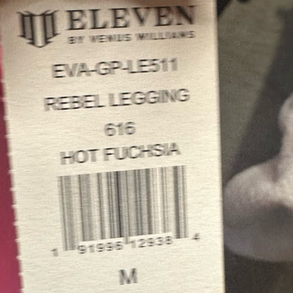 NWT SIZE M EleVen by Venus Williams Pink Performance Leggings