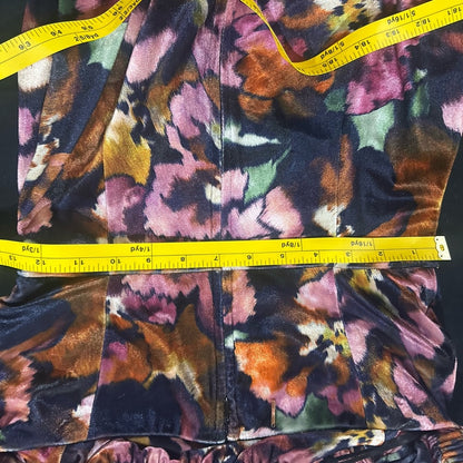 NWT SIZE 2/4/6 Misa Los Angeles Pink and Purple Ruffled Bodycon Mini Dress