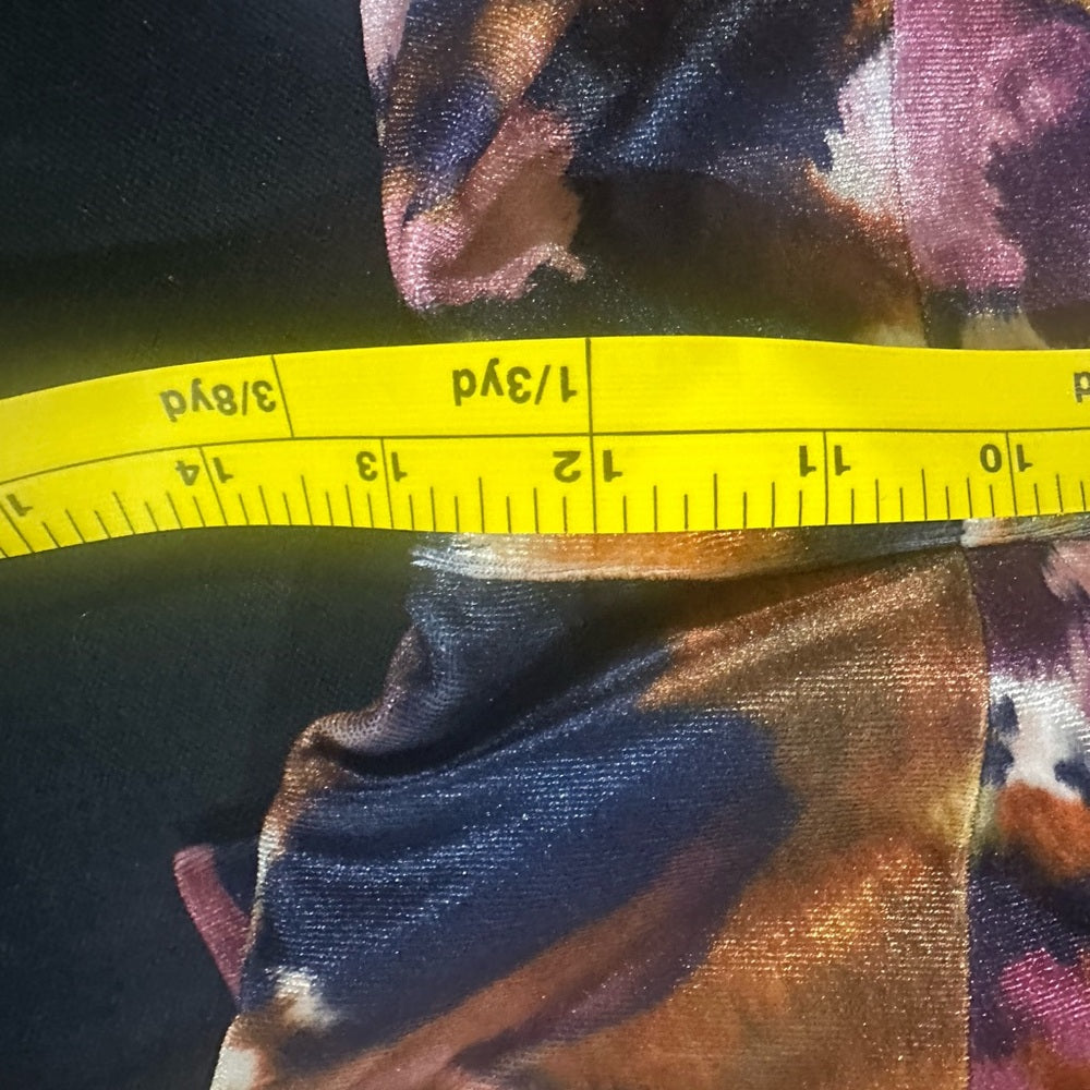 NWT SIZE 2/4/6 Misa Los Angeles Pink and Purple Ruffled Bodycon Mini Dress