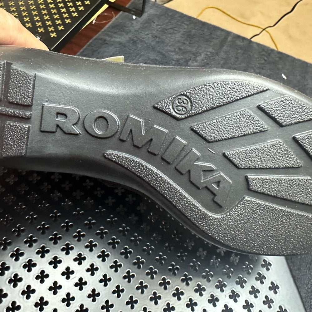 323. NEW SIZE 6/6.5/36 Romika Black Ankle Boots Elegant and Versatile