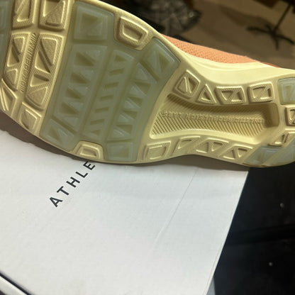 336. NEW M/8 W/9.5 APL Orange Sneakers Modern Minimalist Design