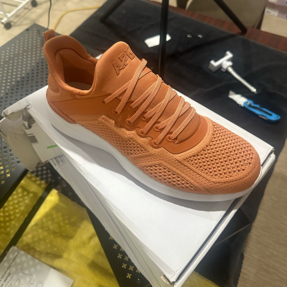 345. NEW SIZE 11 APL Orange Women's Sneakers