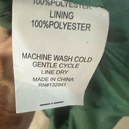 SIZE S Amanda Uprichard Green Ruched Spaghetti Strap Mini Dress