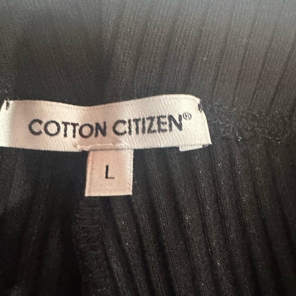 NWOT SIZE L Cotton Citizen Black High-Waisted Bike Shorts