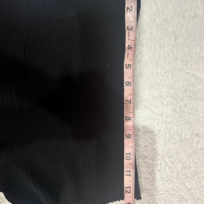 NWOT SIZE L Cotton Citizen Black High-Waisted Bike Shorts