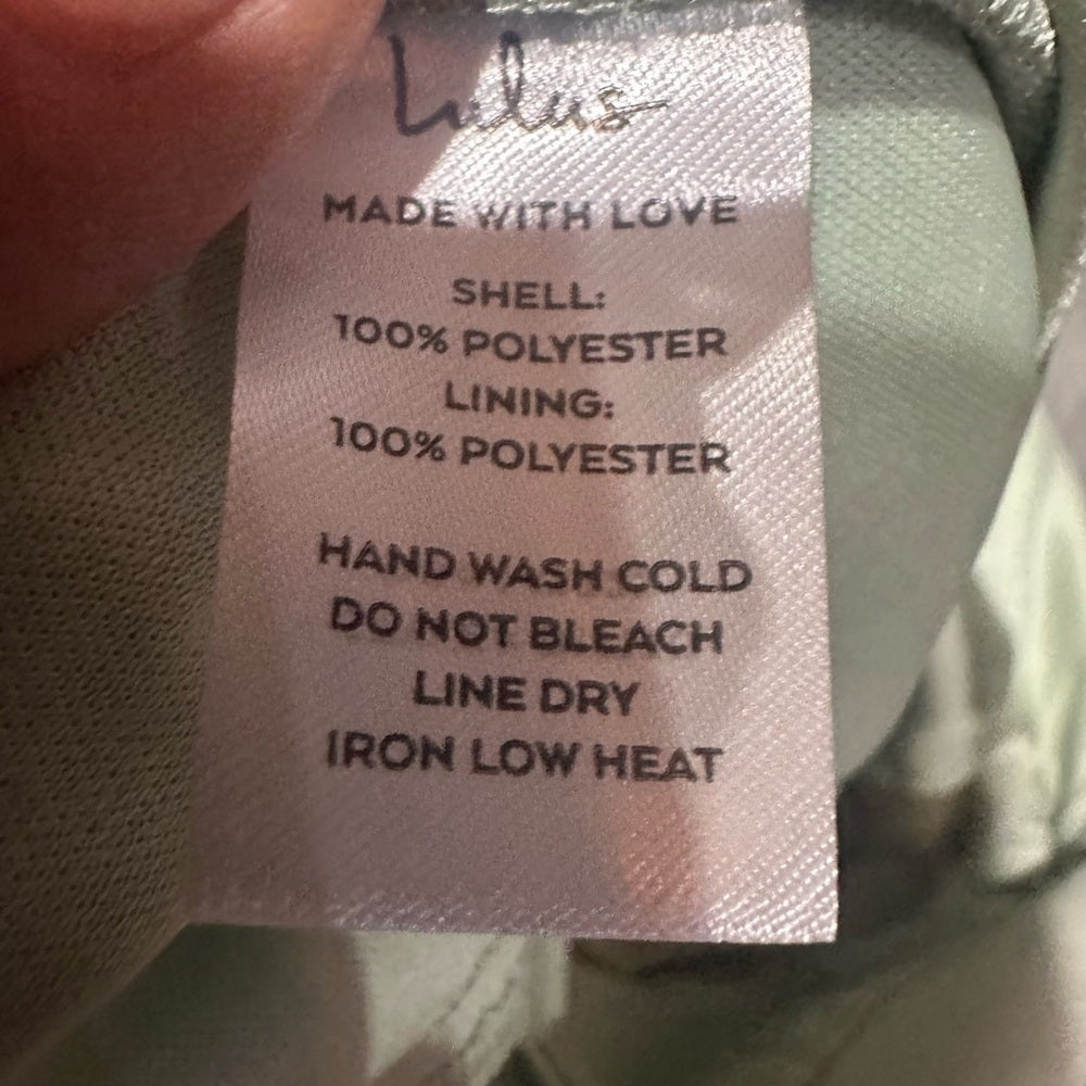 Lulu's Off-Shoulder Light Green Mini Dress