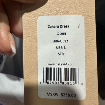 NWT SIZE L Bailey 44 Sky Blue Strapless Dress