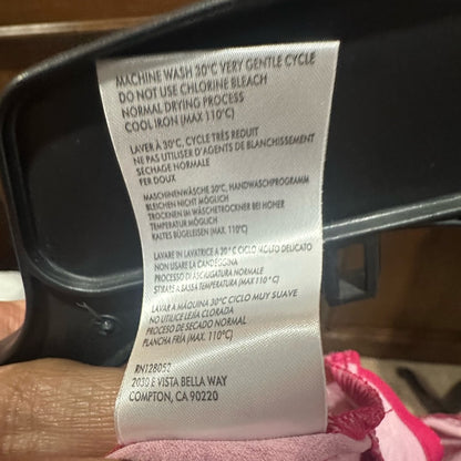 NWT SIZE S Elegant Floral Blouse with Twist Front